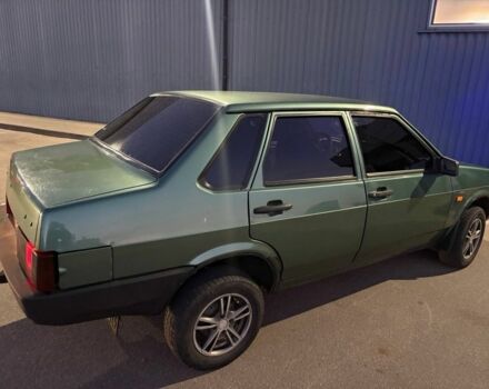 Зелений ВАЗ 21099, об'ємом двигуна 1.6 л та пробігом 227 тис. км за 1950 $, фото 4 на Automoto.ua