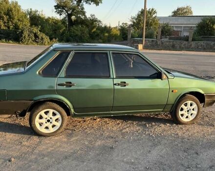 Зеленый ВАЗ 21099, объемом двигателя 1.6 л и пробегом 226 тыс. км за 2000 $, фото 11 на Automoto.ua