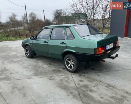 Зеленый ВАЗ 21099, объемом двигателя 1.6 л и пробегом 200 тыс. км за 1950 $, фото 12 на Automoto.ua