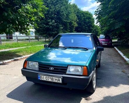 Зеленый ВАЗ 21099, объемом двигателя 1.6 л и пробегом 0 тыс. км за 2100 $, фото 3 на Automoto.ua