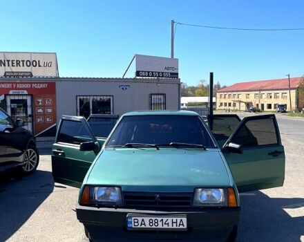 Зелений ВАЗ 21099, об'ємом двигуна 1.6 л та пробігом 192 тис. км за 1800 $, фото 1 на Automoto.ua