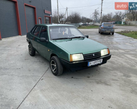 Зеленый ВАЗ 21099, объемом двигателя 1.6 л и пробегом 200 тыс. км за 1950 $, фото 19 на Automoto.ua