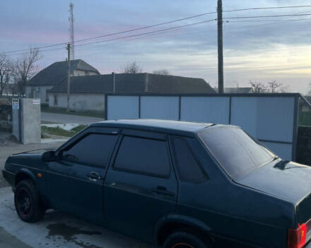 Зеленый ВАЗ 21099, объемом двигателя 1.6 л и пробегом 193 тыс. км за 2300 $, фото 8 на Automoto.ua