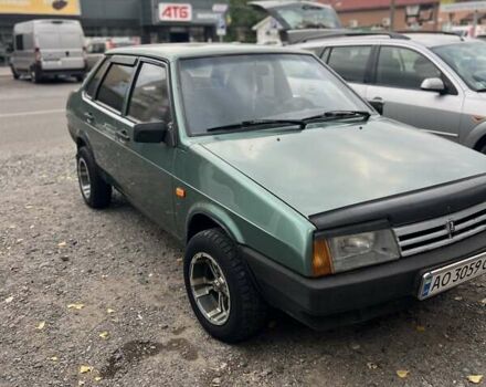 Зелений ВАЗ 21099, об'ємом двигуна 1.6 л та пробігом 140 тис. км за 1400 $, фото 1 на Automoto.ua