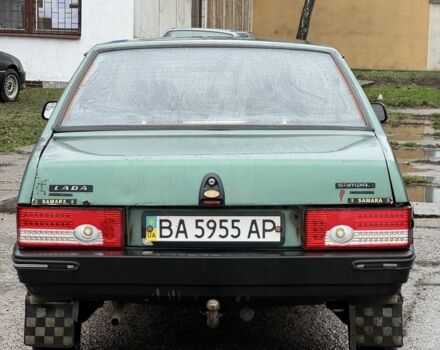 Зеленый ВАЗ 21099, объемом двигателя 1.5 л и пробегом 247 тыс. км за 1350 $, фото 4 на Automoto.ua