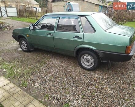Зеленый ВАЗ 21099, объемом двигателя 1.6 л и пробегом 185 тыс. км за 2200 $, фото 4 на Automoto.ua