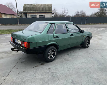 Зеленый ВАЗ 21099, объемом двигателя 1.6 л и пробегом 200 тыс. км за 1950 $, фото 5 на Automoto.ua