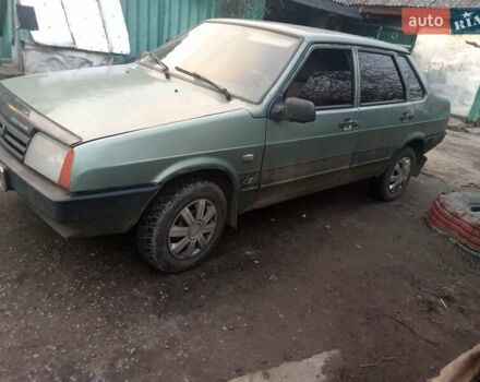 Зелений ВАЗ 21099, об'ємом двигуна 1.6 л та пробігом 211 тис. км за 850 $, фото 7 на Automoto.ua