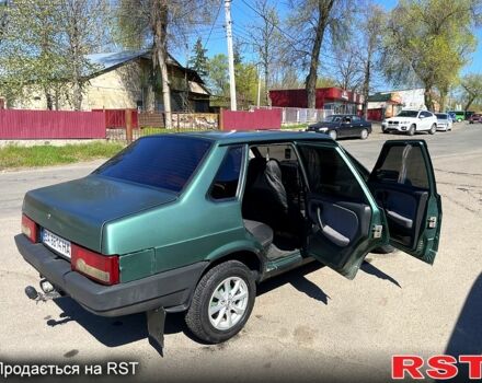 Зелений ВАЗ 21099, об'ємом двигуна 1.6 л та пробігом 192 тис. км за 1800 $, фото 3 на Automoto.ua