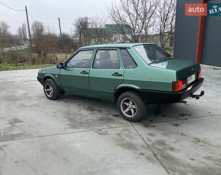 Зеленый ВАЗ 21099, объемом двигателя 1.6 л и пробегом 200 тыс. км за 1950 $, фото 2 на Automoto.ua