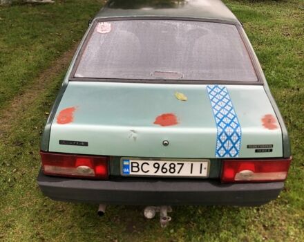 Зеленый ВАЗ 21099, объемом двигателя 1.6 л и пробегом 430 тыс. км за 1100 $, фото 4 на Automoto.ua