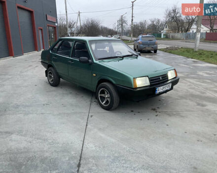 Зеленый ВАЗ 21099, объемом двигателя 1.6 л и пробегом 200 тыс. км за 1950 $, фото 7 на Automoto.ua