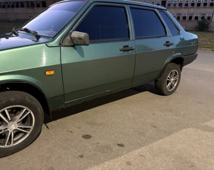 Зелений ВАЗ 21099, об'ємом двигуна 1.6 л та пробігом 227 тис. км за 1950 $, фото 5 на Automoto.ua
