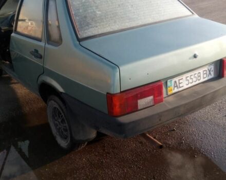 Зеленый ВАЗ 21099, объемом двигателя 2 л и пробегом 123 тыс. км за 1085 $, фото 4 на Automoto.ua