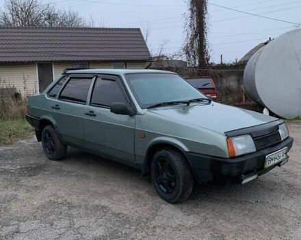Зеленый ВАЗ 21099, объемом двигателя 1.6 л и пробегом 203 тыс. км за 2000 $, фото 5 на Automoto.ua