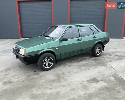 Зеленый ВАЗ 21099, объемом двигателя 1.6 л и пробегом 200 тыс. км за 1950 $, фото 11 на Automoto.ua