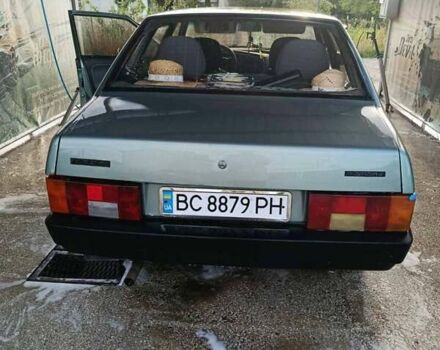 Зеленый ВАЗ 21099, объемом двигателя 1.6 л и пробегом 295 тыс. км за 1800 $, фото 1 на Automoto.ua