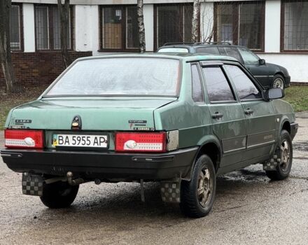 Зеленый ВАЗ 21099, объемом двигателя 1.5 л и пробегом 247 тыс. км за 1350 $, фото 3 на Automoto.ua