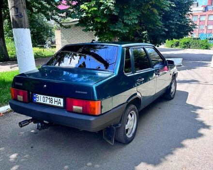 Зеленый ВАЗ 21099, объемом двигателя 1.6 л и пробегом 0 тыс. км за 2100 $, фото 4 на Automoto.ua