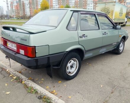 Зеленый ВАЗ 21099, объемом двигателя 1.5 л и пробегом 151 тыс. км за 2000 $, фото 2 на Automoto.ua