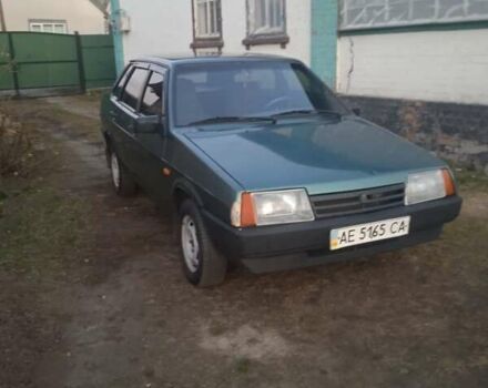 Зеленый ВАЗ 21099, объемом двигателя 1.6 л и пробегом 340 тыс. км за 1700 $, фото 3 на Automoto.ua