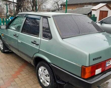 Зеленый ВАЗ 21099, объемом двигателя 1.6 л и пробегом 139 тыс. км за 2250 $, фото 6 на Automoto.ua