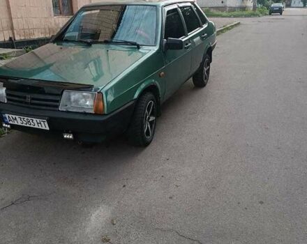 Зеленый ВАЗ 21099, объемом двигателя 1.6 л и пробегом 240 тыс. км за 2300 $, фото 7 на Automoto.ua