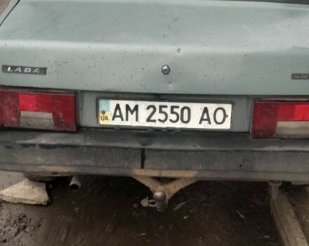 Зеленый ВАЗ 21099, объемом двигателя 0 л и пробегом 350 тыс. км за 450 $, фото 1 на Automoto.ua