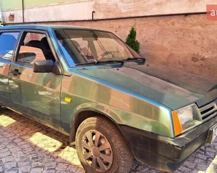 Зелений ВАЗ 21099, об'ємом двигуна 1.6 л та пробігом 250 тис. км за 2000 $, фото 6 на Automoto.ua