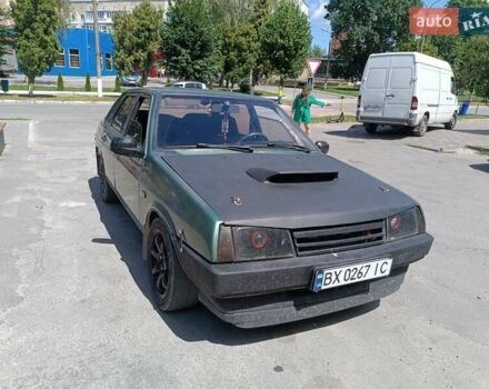 Зеленый ВАЗ 21099, объемом двигателя 1.6 л и пробегом 150 тыс. км за 2300 $, фото 6 на Automoto.ua
