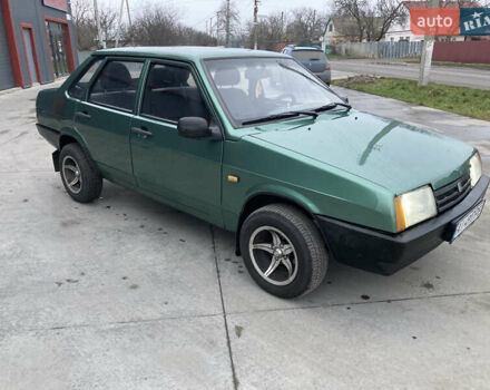 Зеленый ВАЗ 21099, объемом двигателя 1.6 л и пробегом 200 тыс. км за 1950 $, фото 20 на Automoto.ua