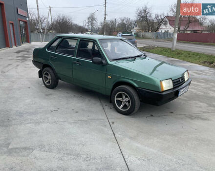 Зеленый ВАЗ 21099, объемом двигателя 1.6 л и пробегом 200 тыс. км за 1950 $, фото 18 на Automoto.ua