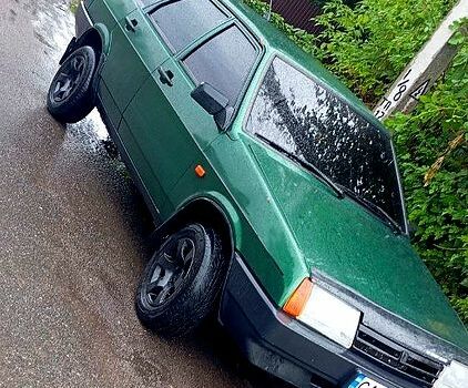 Зелений ВАЗ 21099, об'ємом двигуна 1.6 л та пробігом 0 тис. км за 1800 $, фото 2 на Automoto.ua