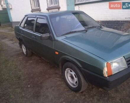 Зеленый ВАЗ 21099, объемом двигателя 1.6 л и пробегом 340 тыс. км за 1700 $, фото 4 на Automoto.ua