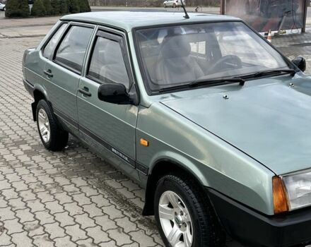 Зеленый ВАЗ 21099, объемом двигателя 1.6 л и пробегом 120 тыс. км за 2200 $, фото 1 на Automoto.ua