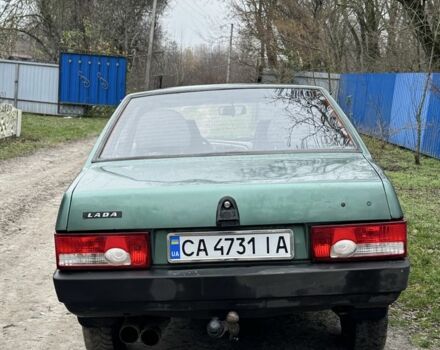 Зеленый ВАЗ 21099, объемом двигателя 1.6 л и пробегом 175 тыс. км за 1700 $, фото 5 на Automoto.ua