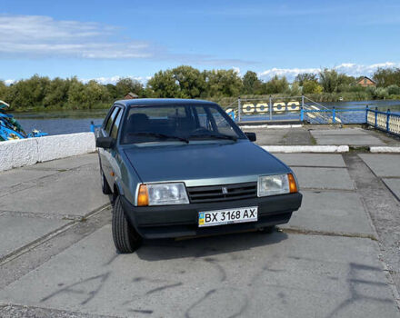 Зелений ВАЗ 21099, об'ємом двигуна 1.6 л та пробігом 157 тис. км за 2000 $, фото 4 на Automoto.ua