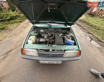 Зеленый ВАЗ 21099, объемом двигателя 1.6 л и пробегом 185 тыс. км за 1500 $, фото 8 на Automoto.ua