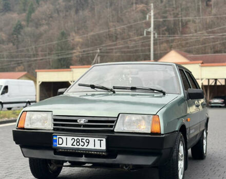 Зелений ВАЗ 21099, об'ємом двигуна 1.6 л та пробігом 142 тис. км за 1800 $, фото 1 на Automoto.ua