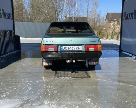 Зеленый ВАЗ 21099, объемом двигателя 1.6 л и пробегом 300 тыс. км за 1799 $, фото 2 на Automoto.ua