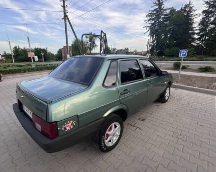 Зеленый ВАЗ 21099, объемом двигателя 1.6 л и пробегом 2 тыс. км за 2500 $, фото 6 на Automoto.ua