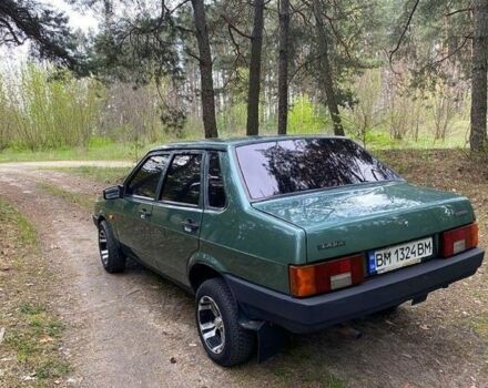 Зеленый ВАЗ 21099, объемом двигателя 1.6 л и пробегом 169 тыс. км за 1200 $, фото 5 на Automoto.ua