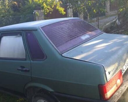Зеленый ВАЗ 21099, объемом двигателя 1.6 л и пробегом 140 тыс. км за 2000 $, фото 1 на Automoto.ua