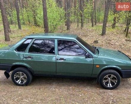 Зеленый ВАЗ 21099, объемом двигателя 1.6 л и пробегом 179 тыс. км за 1500 $, фото 1 на Automoto.ua