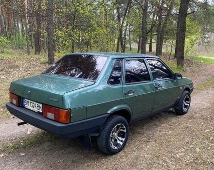 Зеленый ВАЗ 21099, объемом двигателя 1.6 л и пробегом 169 тыс. км за 1200 $, фото 2 на Automoto.ua