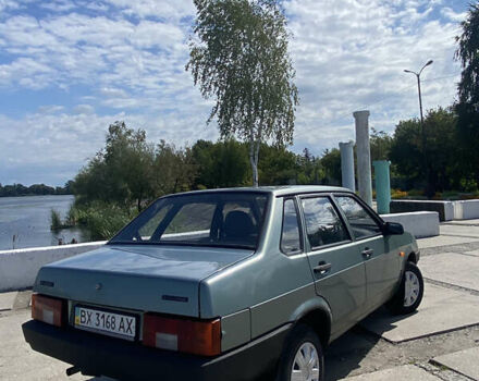 Зелений ВАЗ 21099, об'ємом двигуна 1.6 л та пробігом 157 тис. км за 2000 $, фото 6 на Automoto.ua