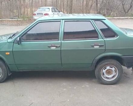 Зелений ВАЗ 21099, об'ємом двигуна 1.6 л та пробігом 180 тис. км за 1600 $, фото 3 на Automoto.ua