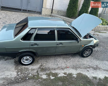 Зеленый ВАЗ 21099, объемом двигателя 1.6 л и пробегом 99 тыс. км за 1350 $, фото 2 на Automoto.ua