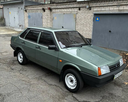 Зелений ВАЗ 21099, об'ємом двигуна 1.6 л та пробігом 96 тис. км за 3700 $, фото 4 на Automoto.ua