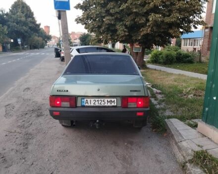 Зеленый ВАЗ 21099, объемом двигателя 1.6 л и пробегом 195 тыс. км за 1600 $, фото 4 на Automoto.ua